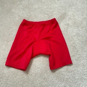 Vibrant Red Kids Shorts